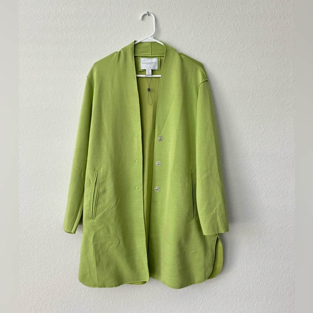 Carolina Belle Vibrant Green Coat